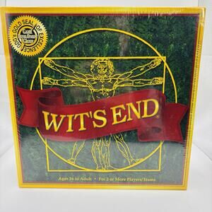 Brand New Wit’s End Trivia Brain Teasing Game Muti Players Sealed Brain Exercise